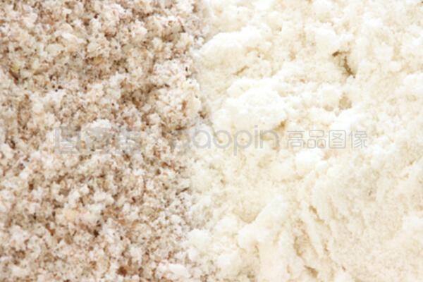面粉--光滑和全麦类型